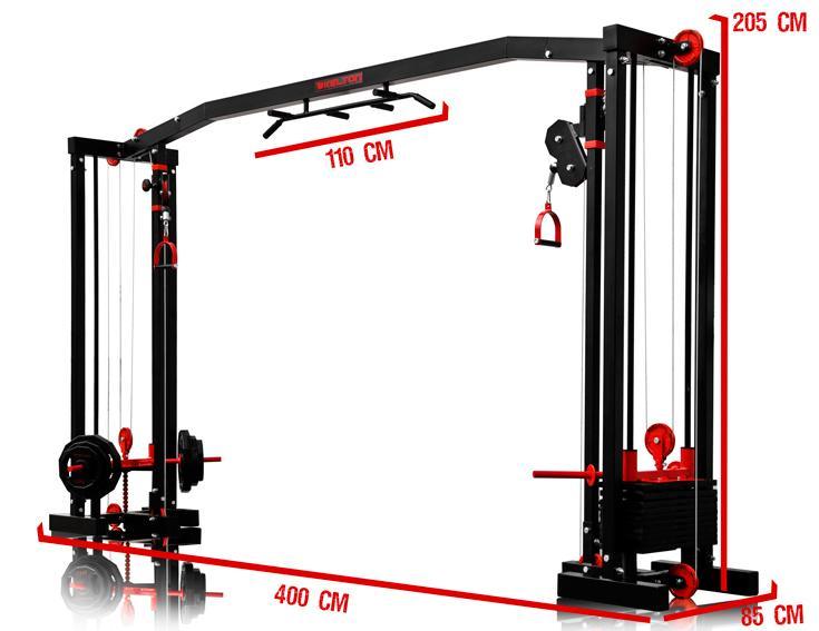 Cable Crossover Machine | Cable Pulley Machine - Fitness Health