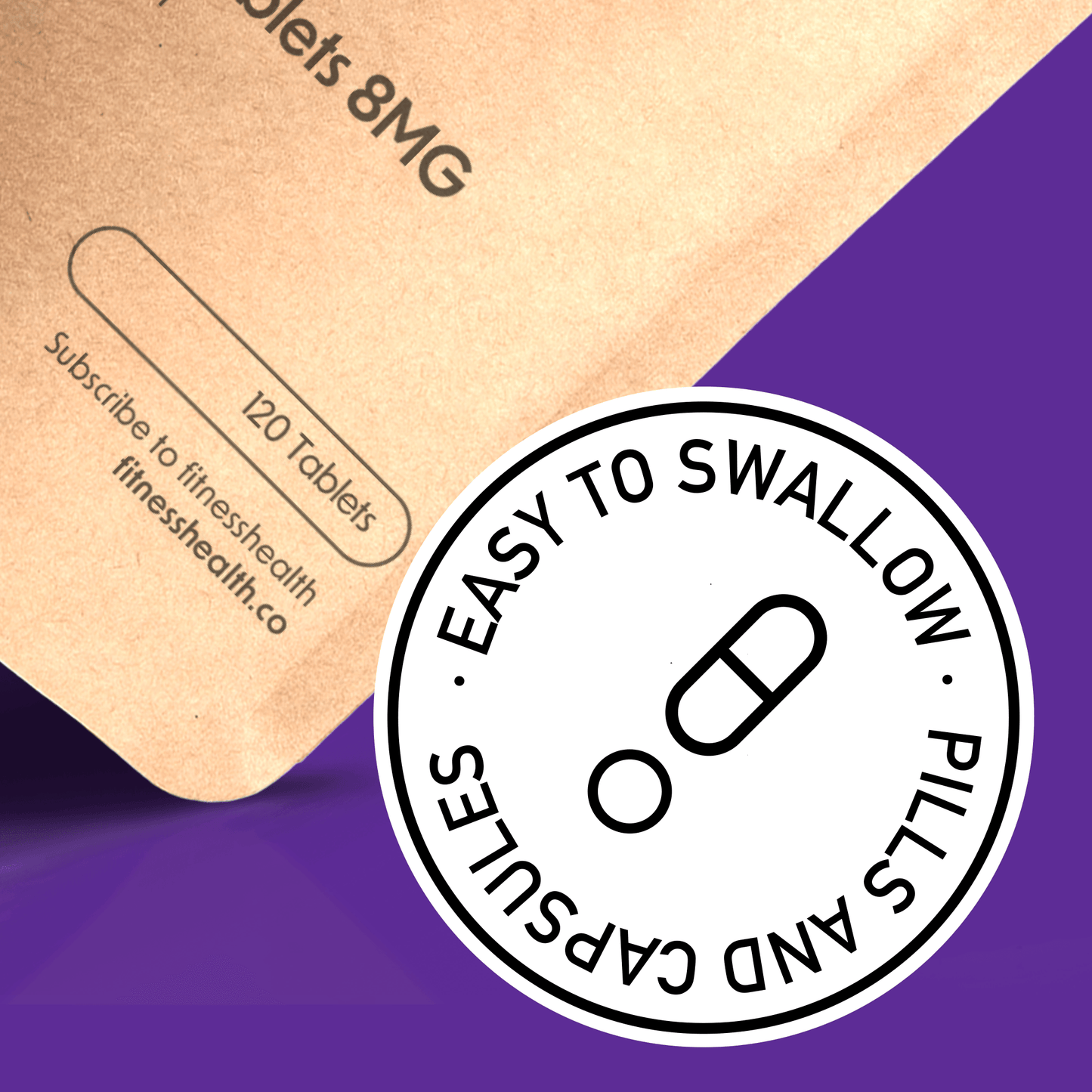 Chromium Tablets 8MG Vegan Tablets - Fitness Health