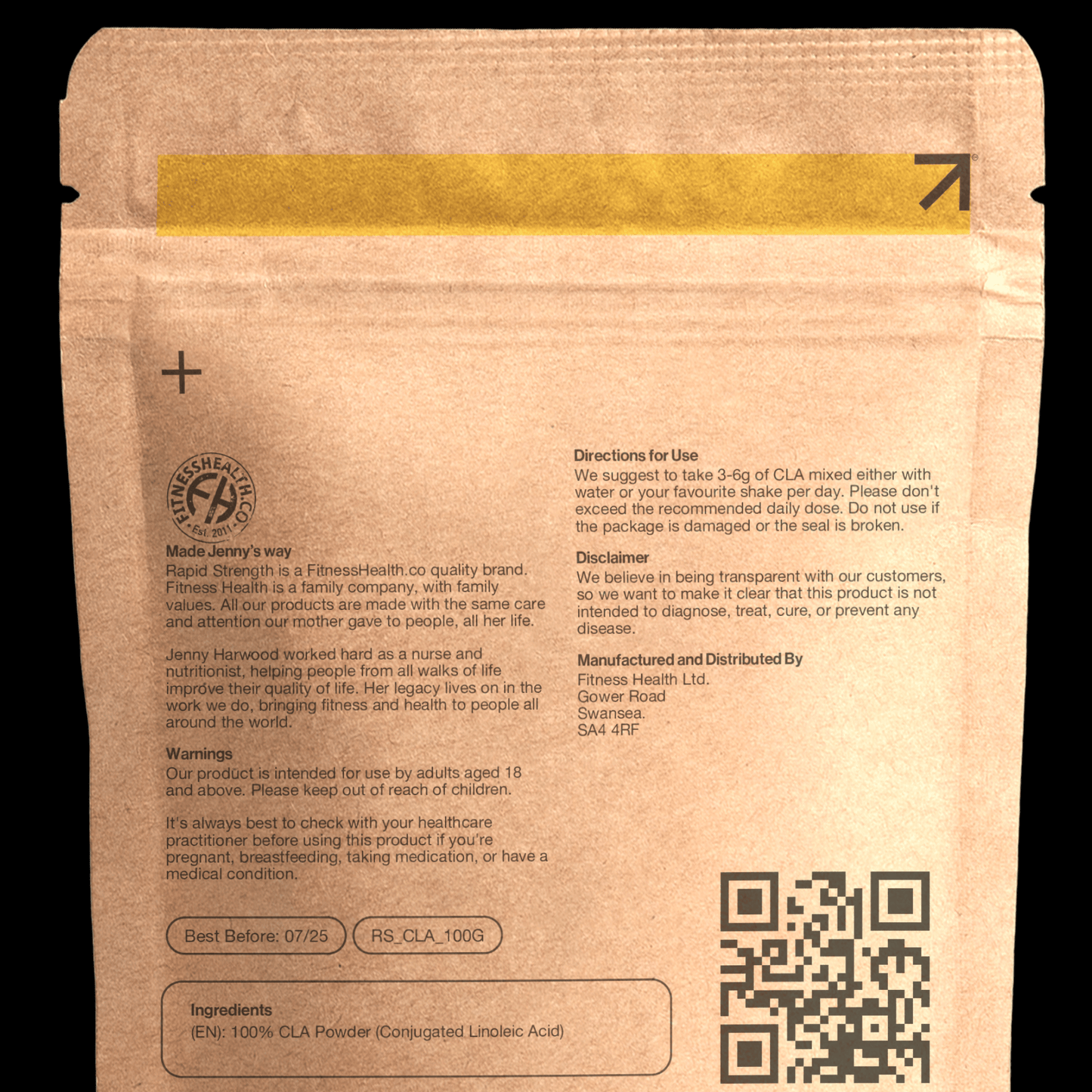 CLA POWDER - Fitness Health
