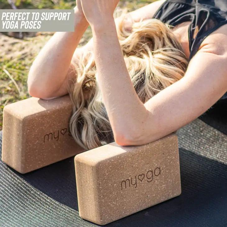 Cork Yoga Block - Fitness Health