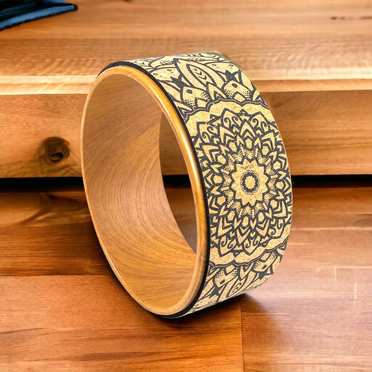Cork Yoga Wheel - Fitness Health