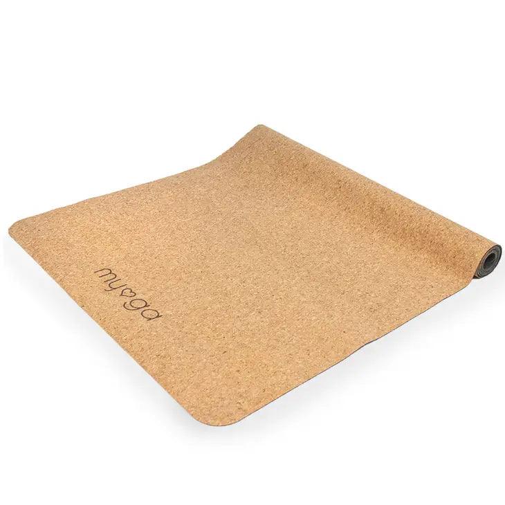 Cork/Rubber Yoga Mat - Fitness Health