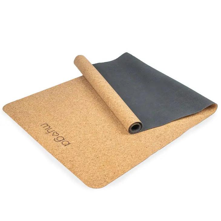 Cork/Rubber Yoga Mat - Fitness Health
