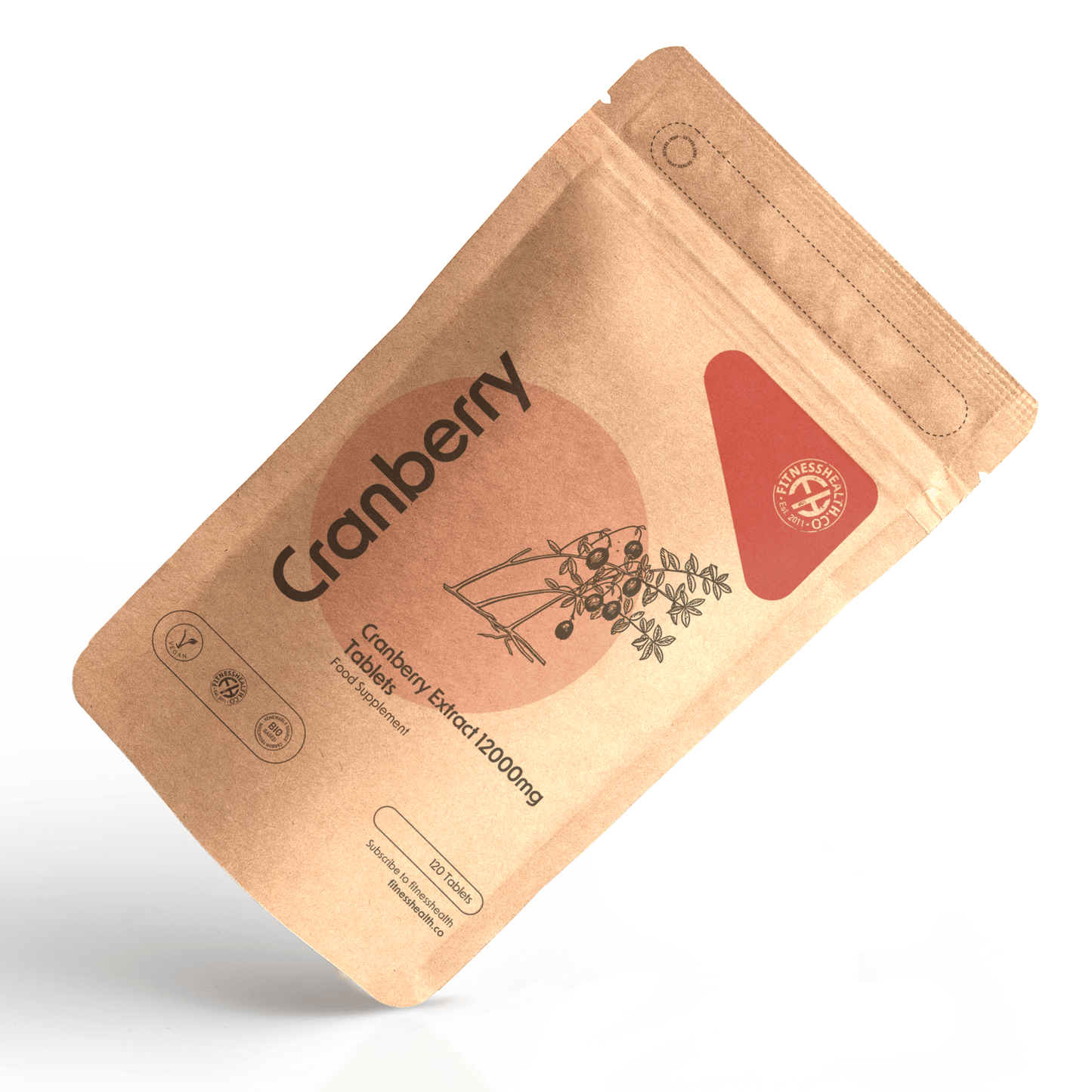 Cranberry Tablets 12000mg High Strength - Fitness Health