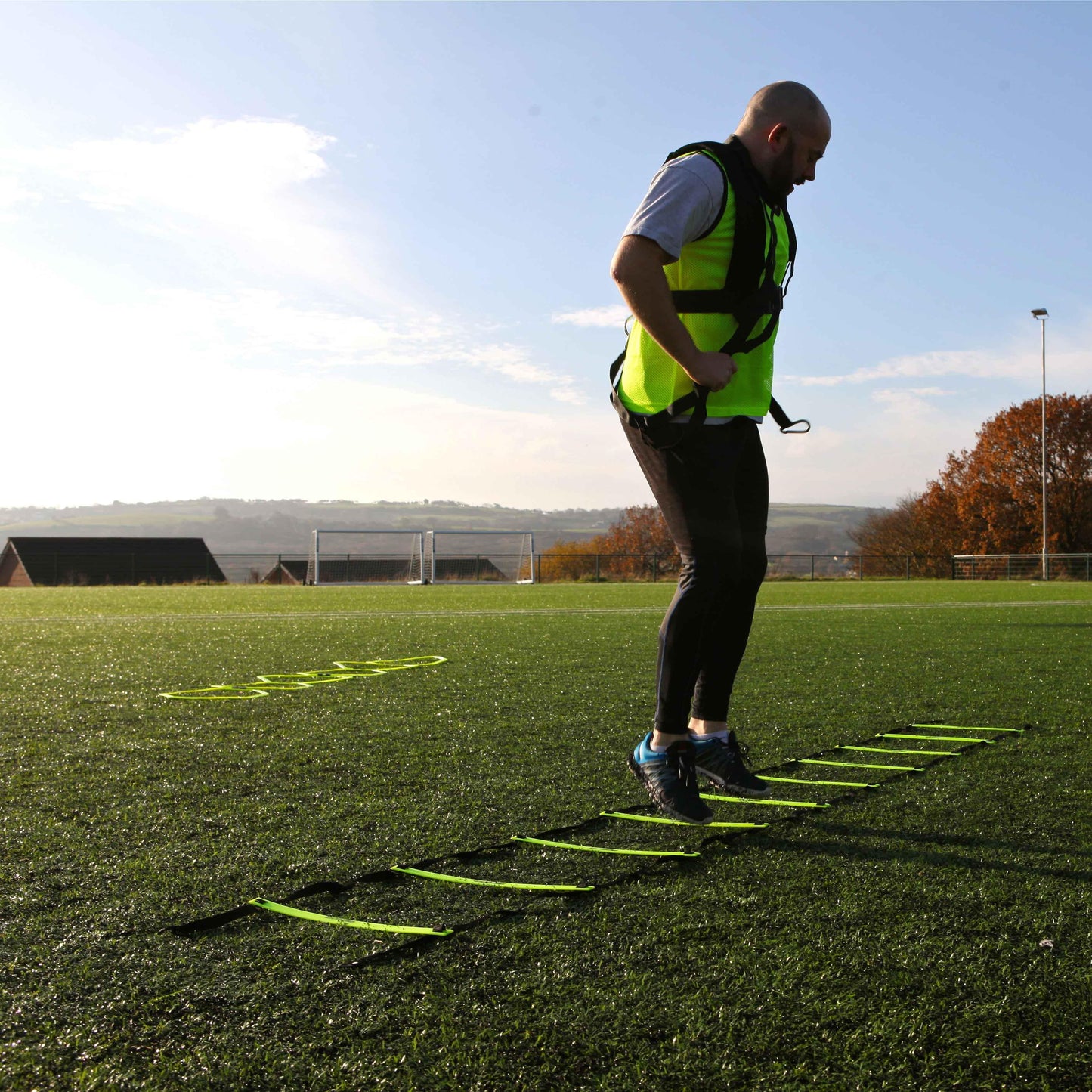 Eco Play Speed Agility Ladder and Cone Set - Fitness Health 