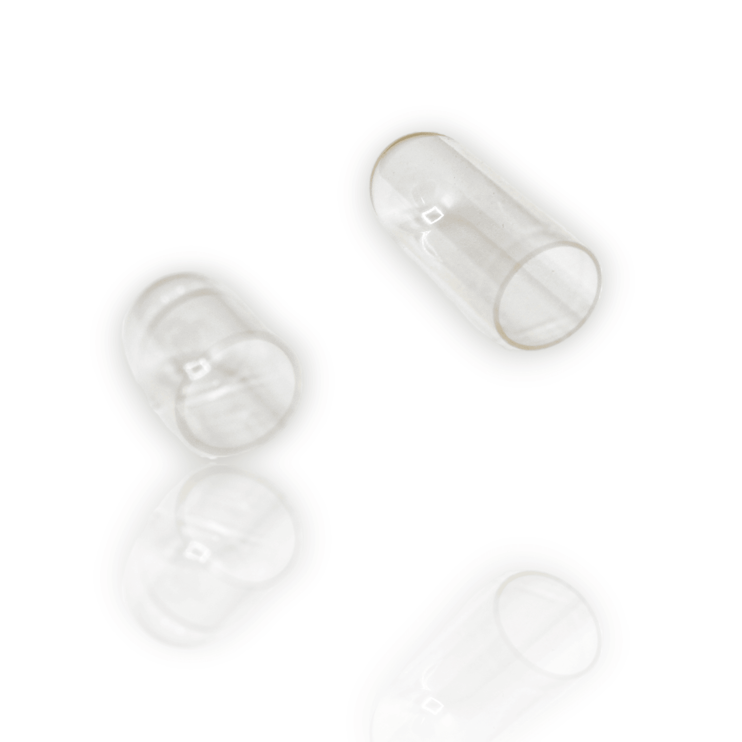 Empty Pills Capsules Separated size 0 Vegan (Pullulan) - Fitness Health