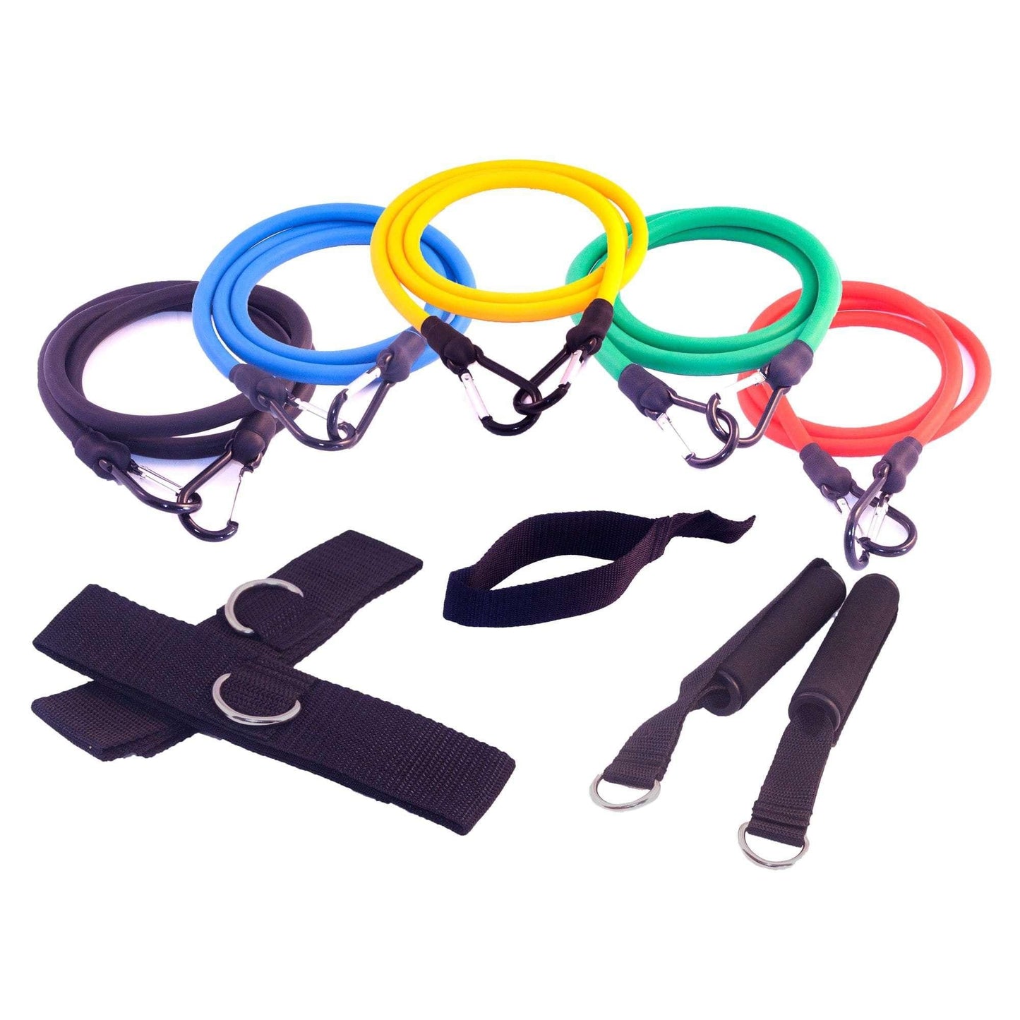 Exercise Band Set 11 pcs - FH Pro Advanced Resistance - Fitness Health