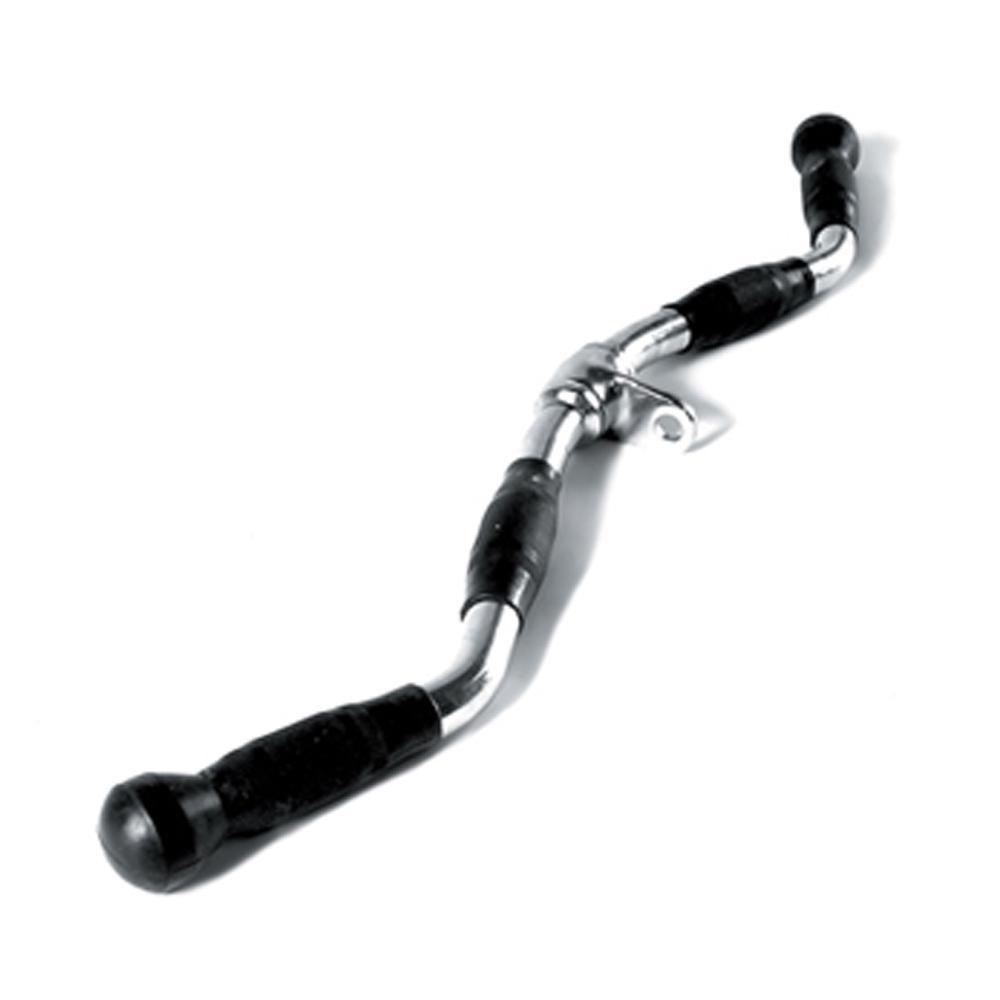 EZ Curl Bar Cable Machine Attachment - Fitness Health