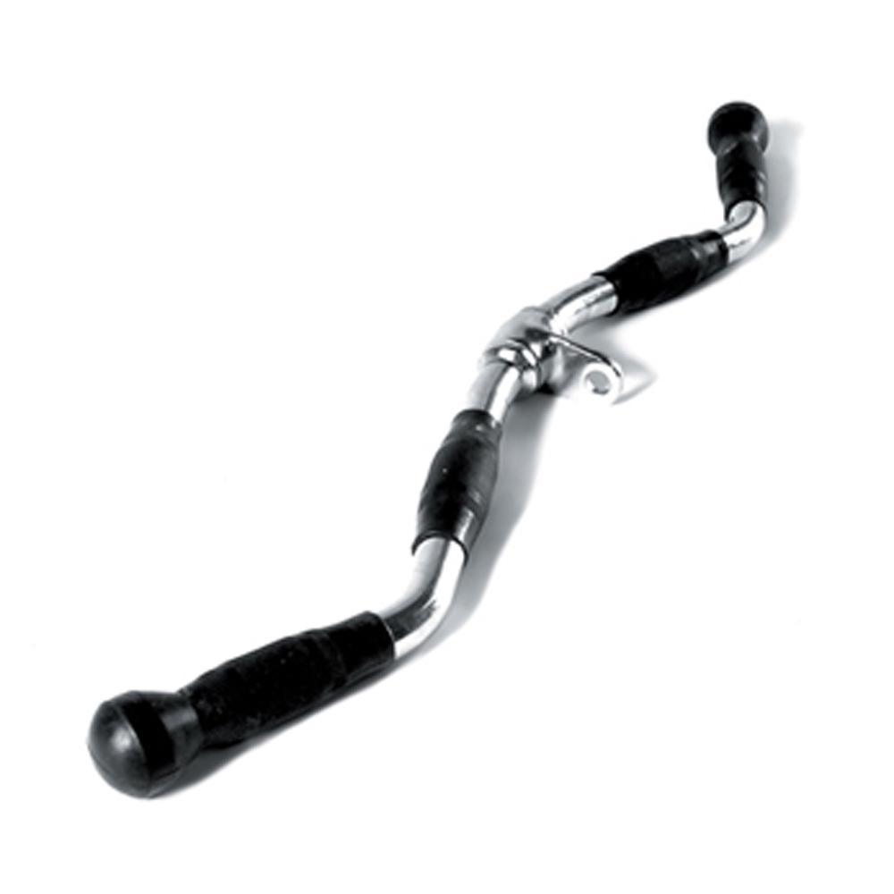 EZ Curl Bar Cable Machine Attachment - Fitness Health 