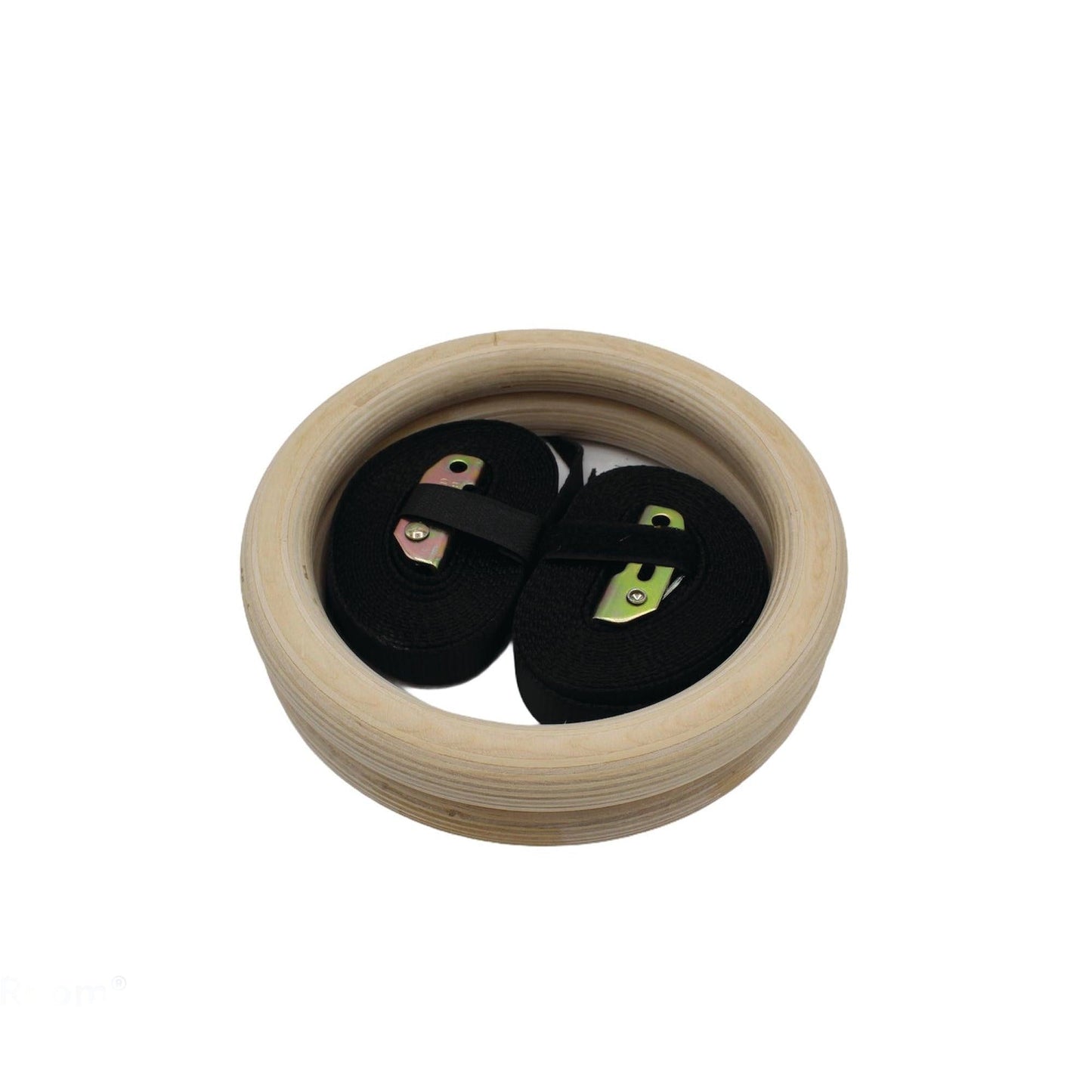 FH Gymnastic Rings Crossfit Equipment Suspension Home Gym System - Fitness Health
