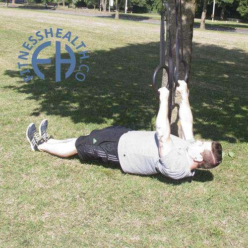 FH Gymnastic Rings Crossfit Equipment Suspension Home Gym System - Fitness Health