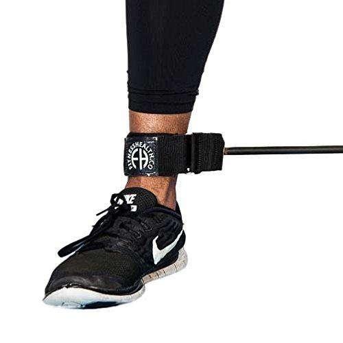 FH Lateral Stepper Resistance Band with Ankle Straps - Fitness Health