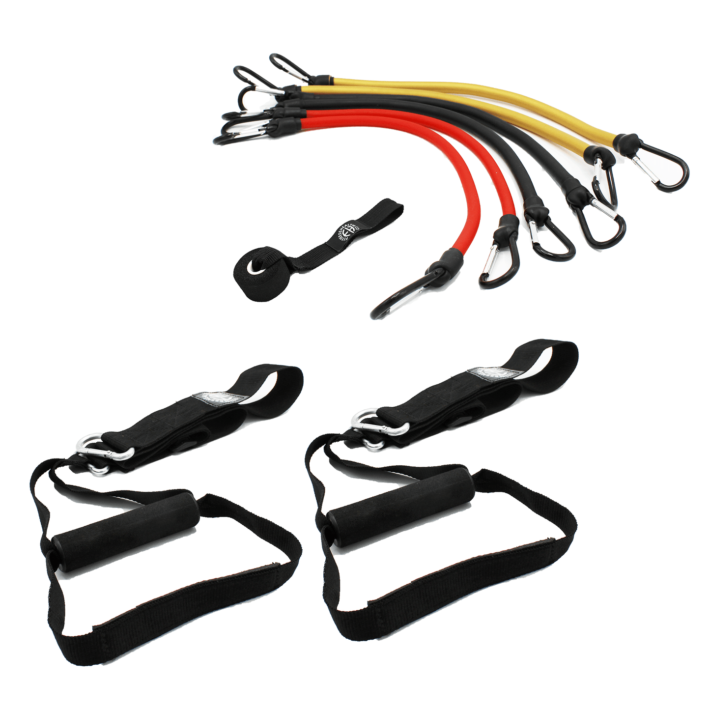 FHSX Suspension Strap Bodyweight Resistance Training System - Fitness Health