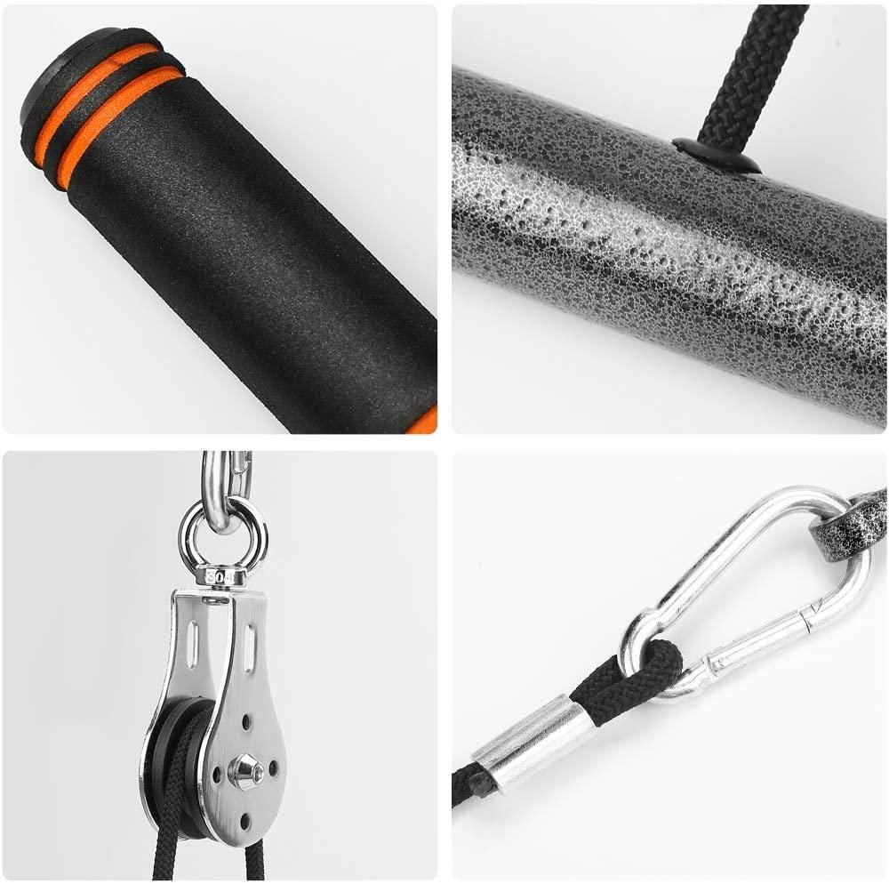 Forearm Wrist Roller Trainer Weight-bearing Pulley - Fitness Health