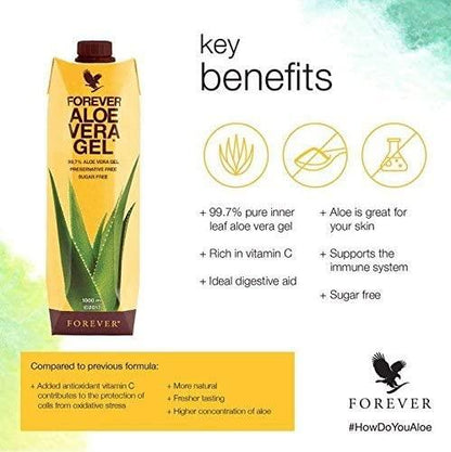 Forever Aloe Vera Gel ® - Fitness Health 