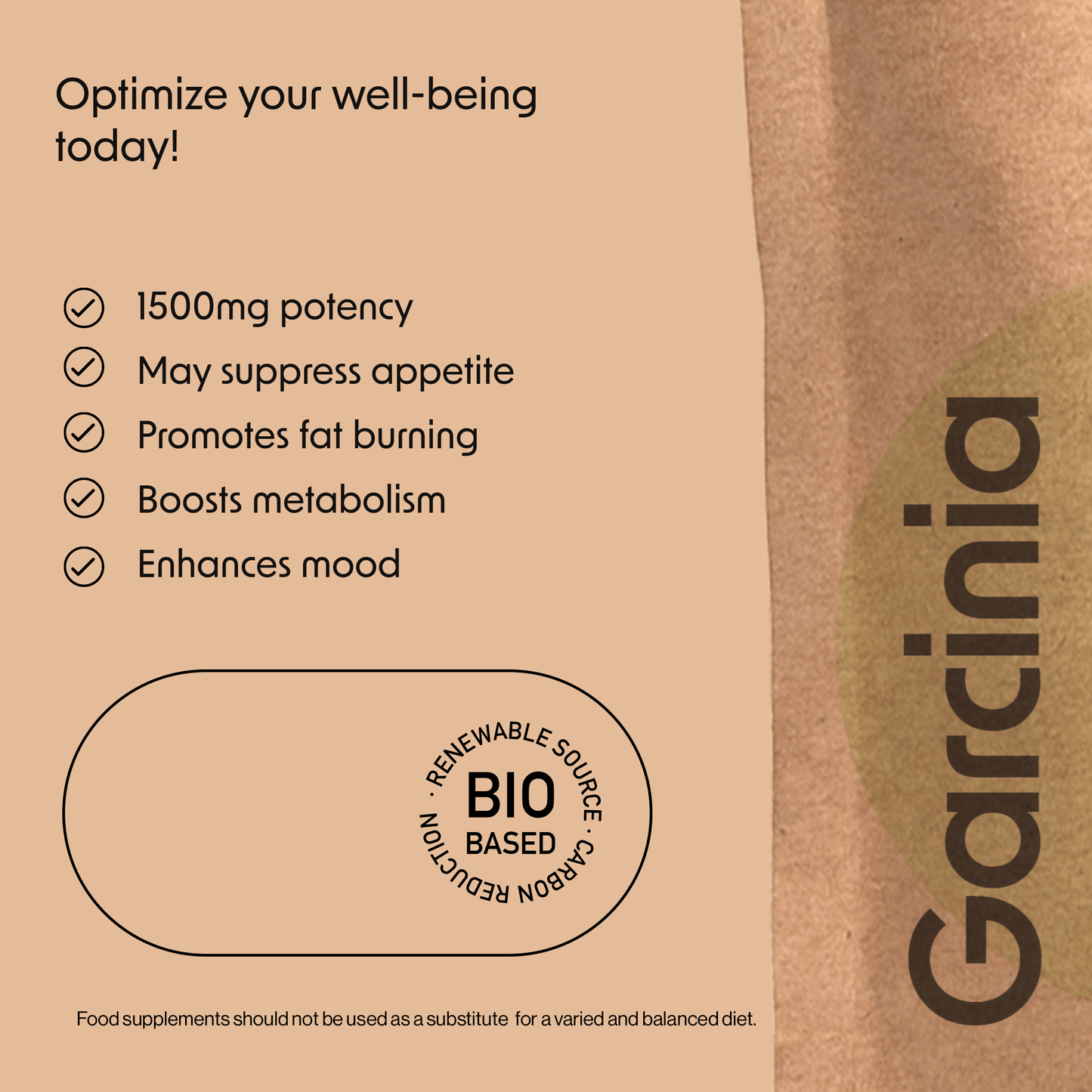 Garcinia Cambogia Capsule 1500mg - Fitness Health