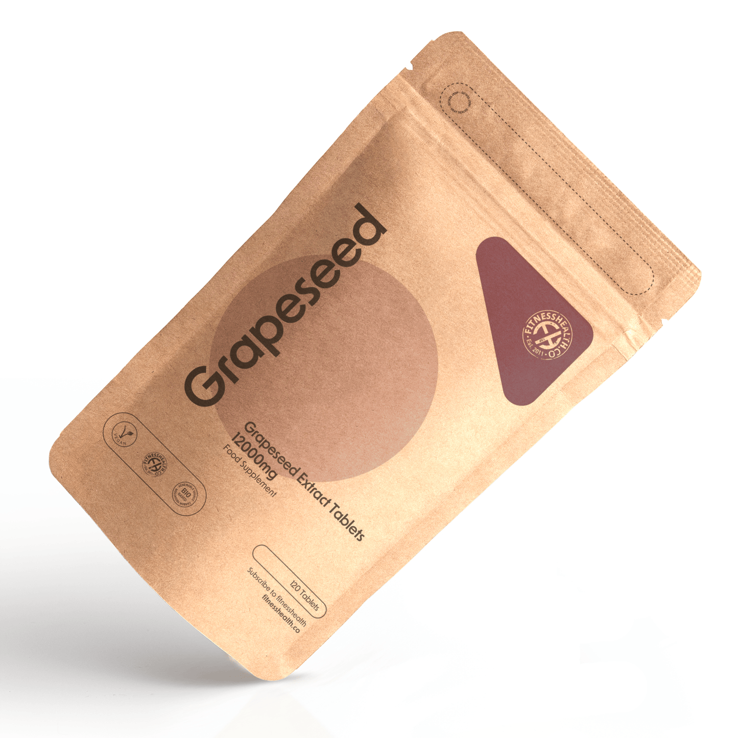 Grape Seed Extract 12000mg Tablets Vegan - Fitness Health
