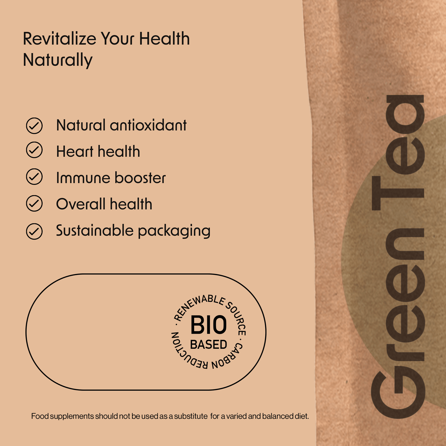 Green Tea Extract 2000mg Capsules - Natural Fat Burner - Fitness Health
