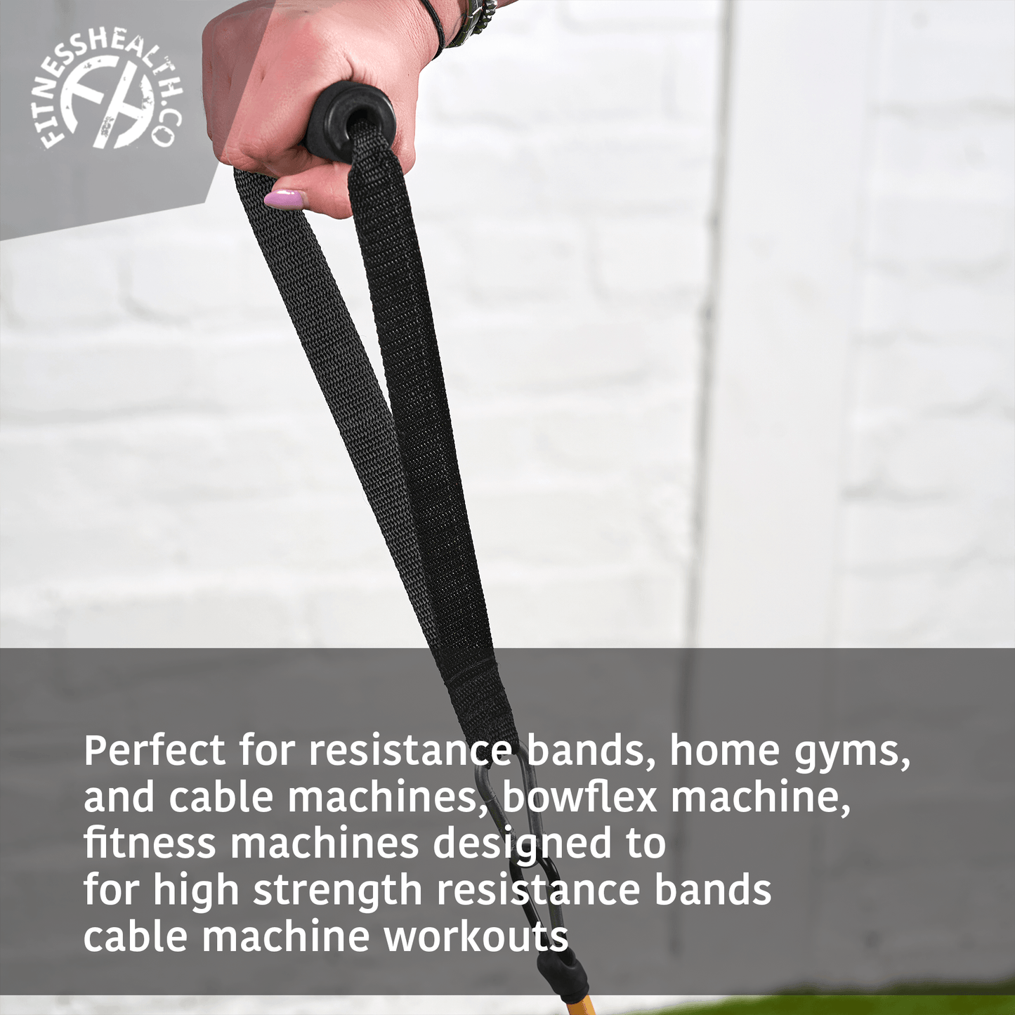 Gym Fitness Cable Attachment Tricep Rope Dip Chain Set (Pack of 5) - Fitness Health