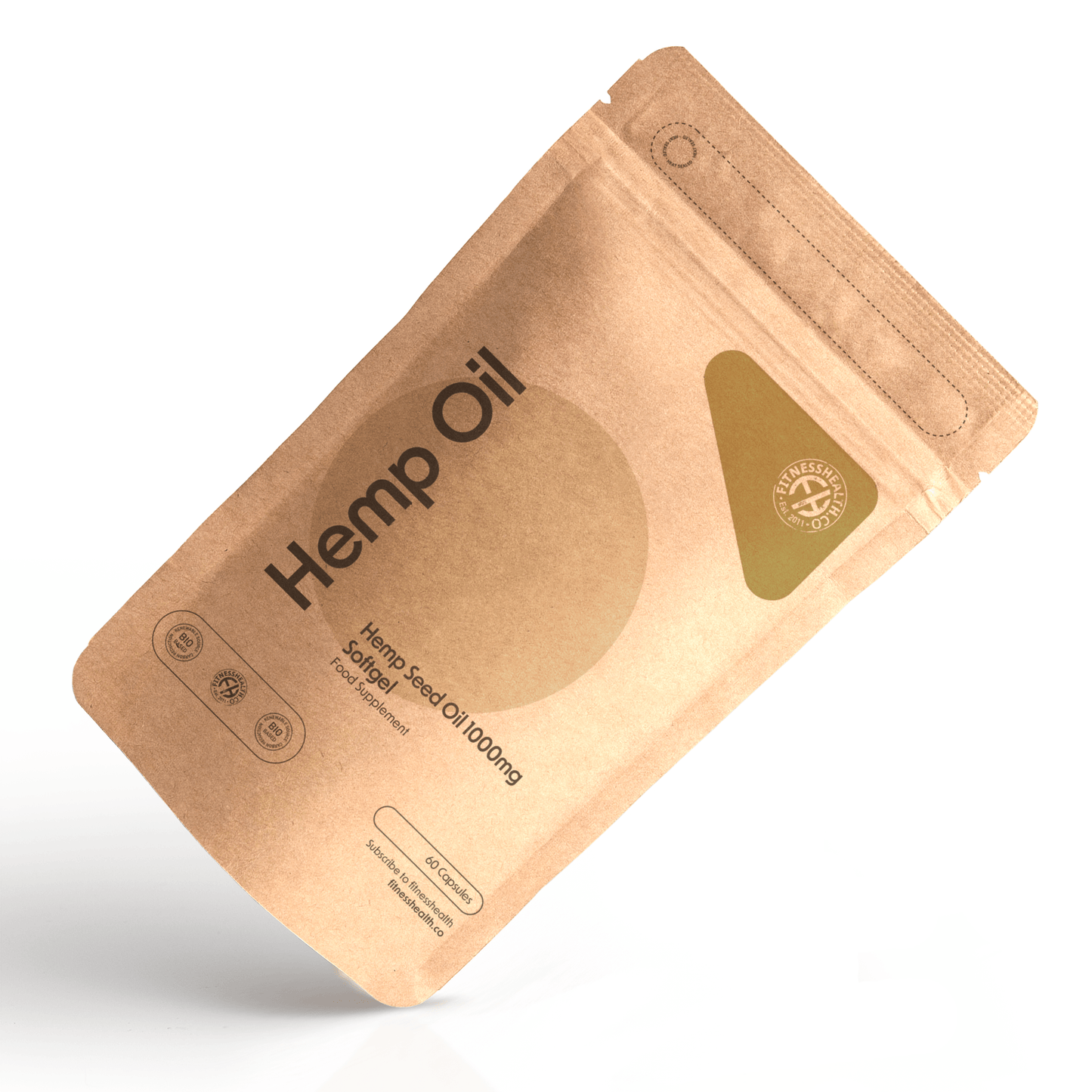 Hemp Seed Oil 1000mg Omega 3 - Softgel Capsules - Fitness Health