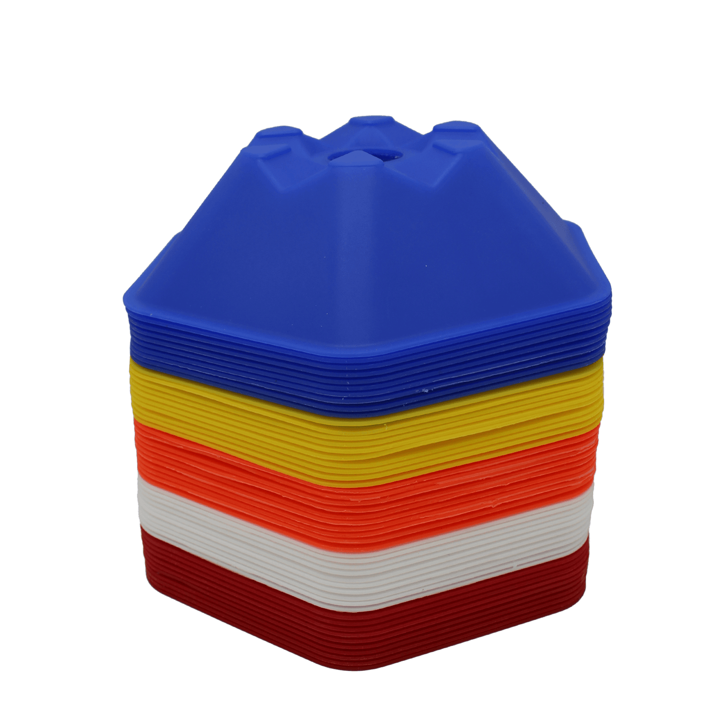 Hexagon Cones for Speed Agility Training 50 Set - Fitness Health