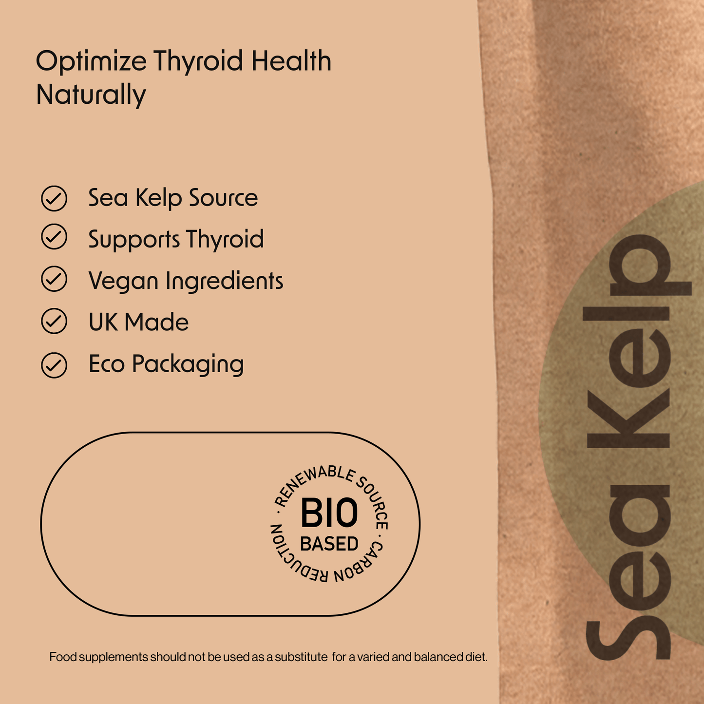 Iodine and Sea Kelp Complex - 150mcg Tablets - Fitness Health