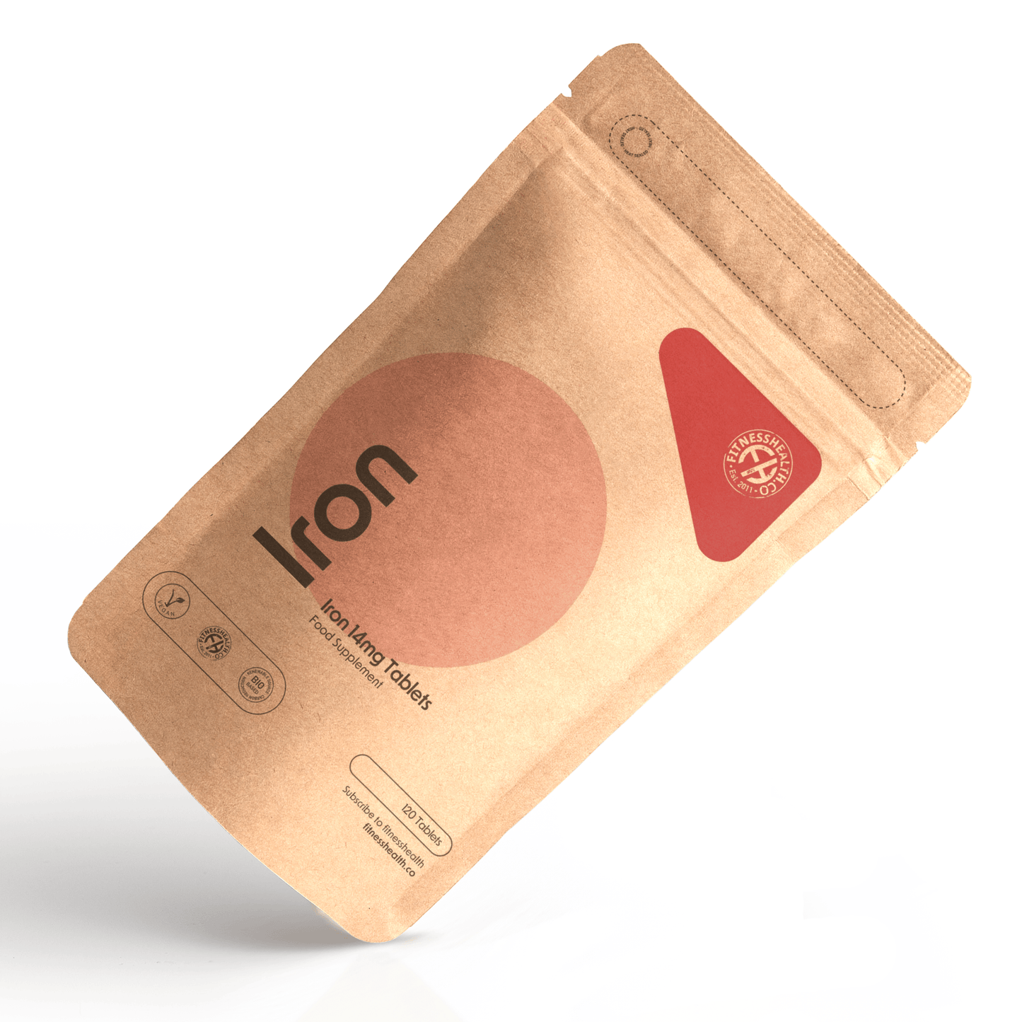 Iron 14mg Tablets - ONE a day - Fitness Health