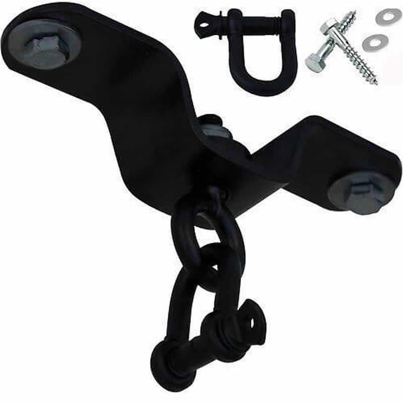 IRON UNIVERSAL CEILNG HOOK BLACK RDX - Fitness Health 