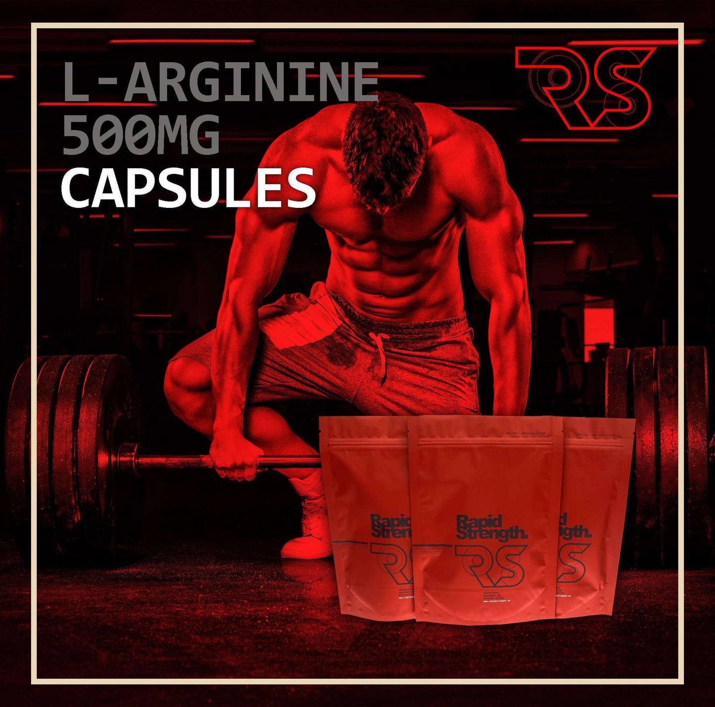 l Arginine AAKG 500mg 60 Capsules - Fitness Health