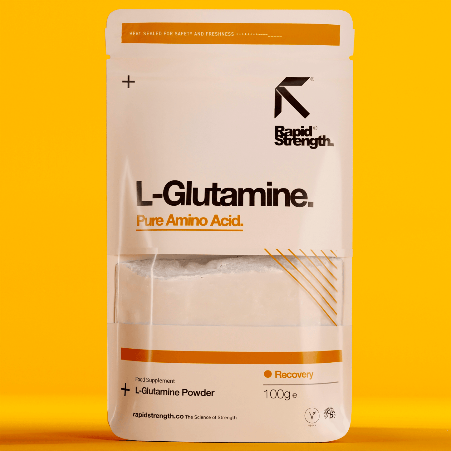 L GLUTAMINE POWDER POST WORKOUT MUSCLE RECOVERY NATURAL POWDER RAPID STRENGTH - Fitness Health