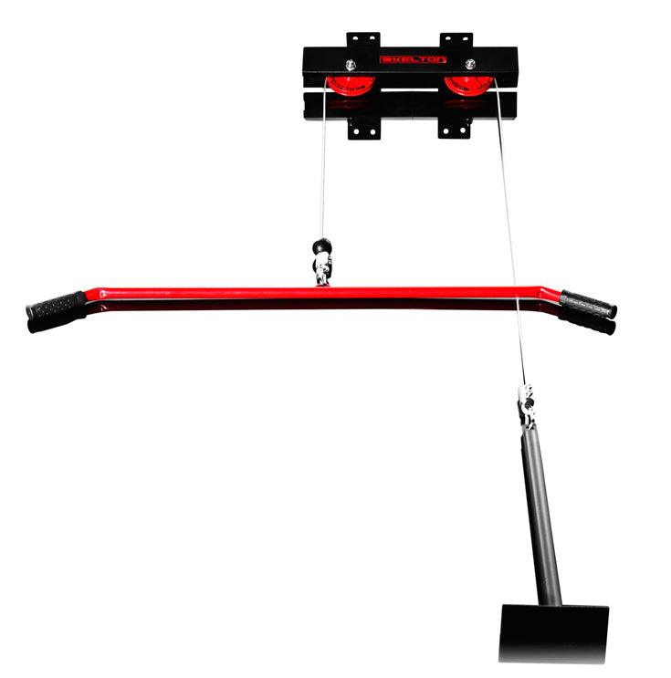 Lat Pull Down Cable System Home Workout Set - Fitness Health