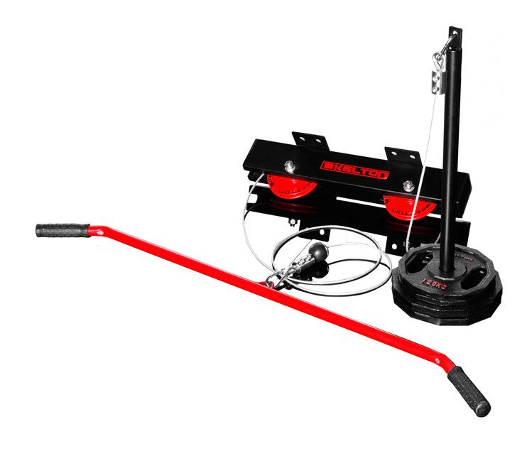 Lat Pull Down Cable System Home Workout Set - Fitness Health