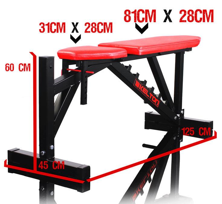 Multifunction Bench Tryton - Heavy Duty - Fitness Health 