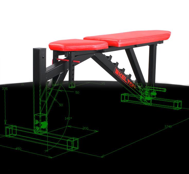 Multifunction Bench Tryton - Heavy Duty - Fitness Health