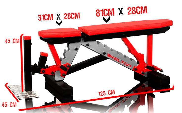Multifunctional Bench Tryton - Fitness Health