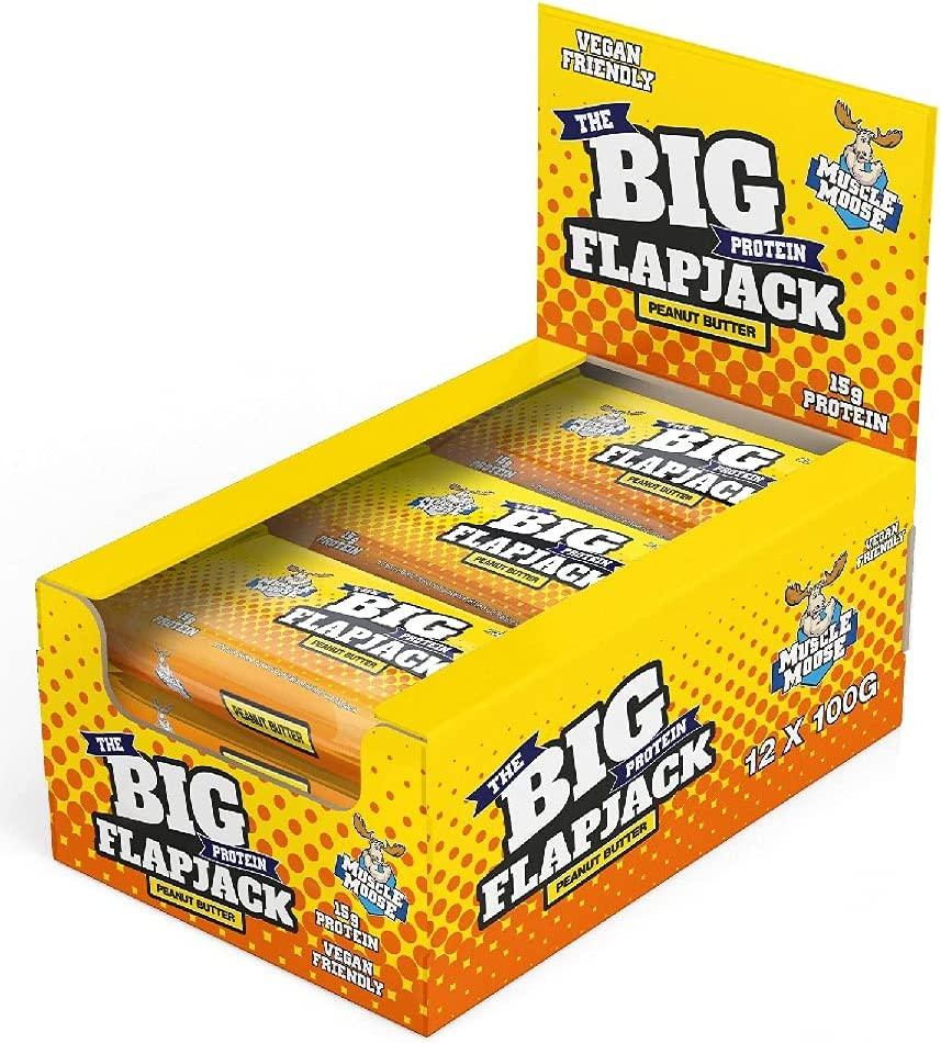Muscle Moose Big Flapjack 12 x 100g - Fitness Health