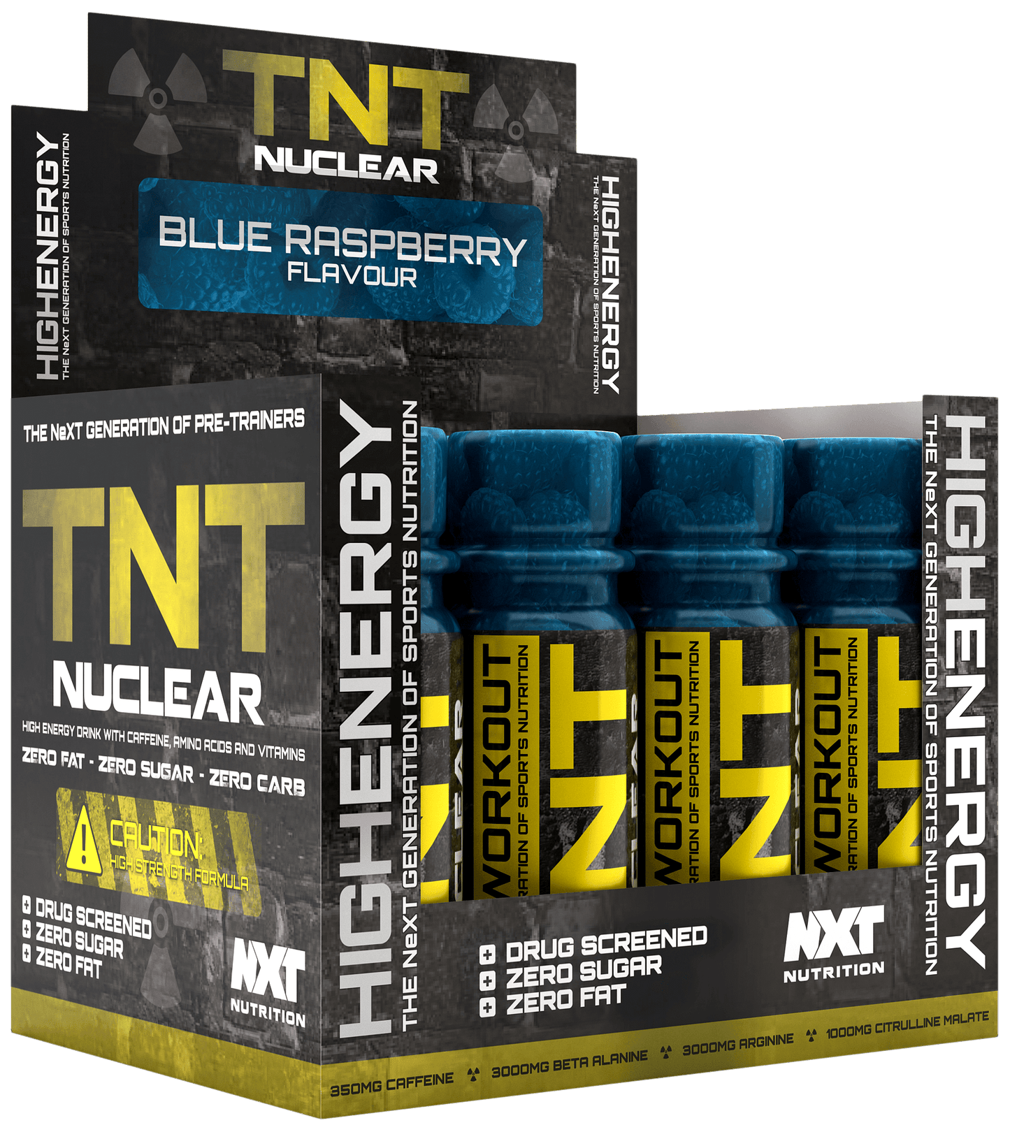 NXT Nutrition TNT Nuclear Shots 12 x 60ml - Fitness Health