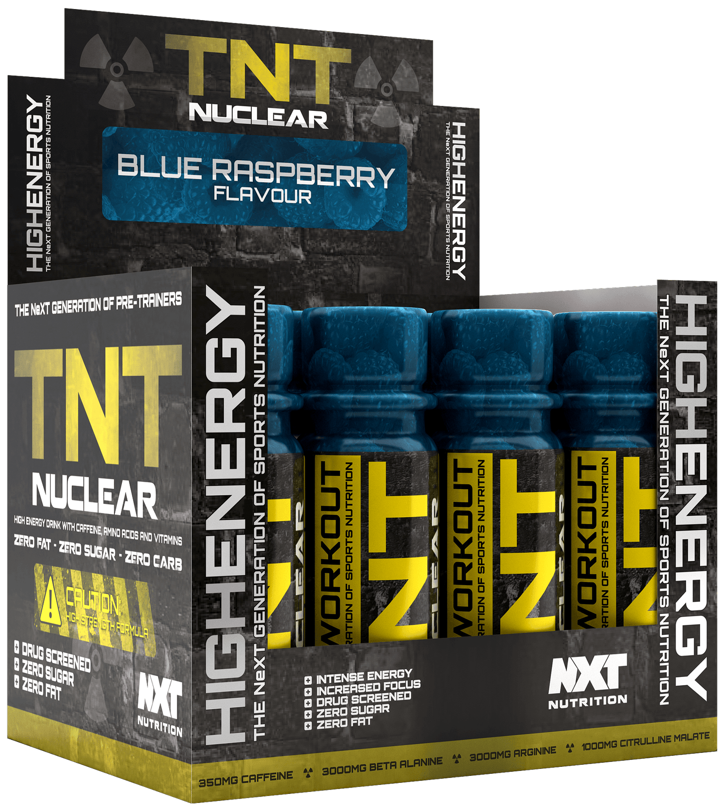 NXT Nutrition TNT Nuclear Shots 12 x 60ml - Fitness Health