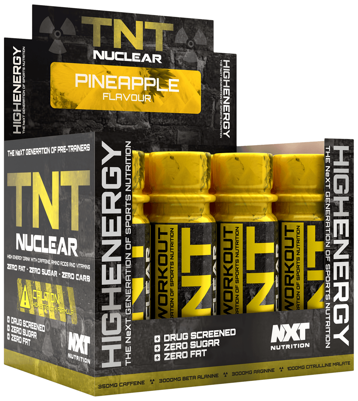 NXT Nutrition TNT Nuclear Shots 12 x 60ml - Fitness Health