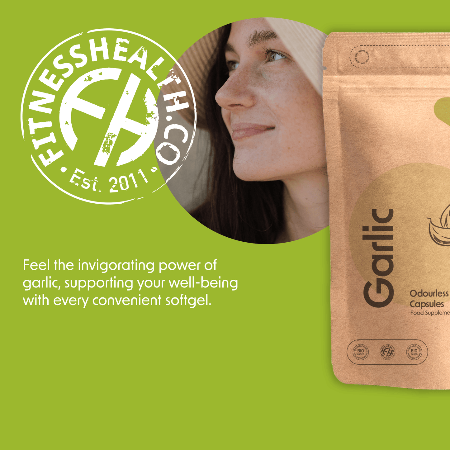 Odourless Garlic 2mg Softgel Capsules - Fitness Health
