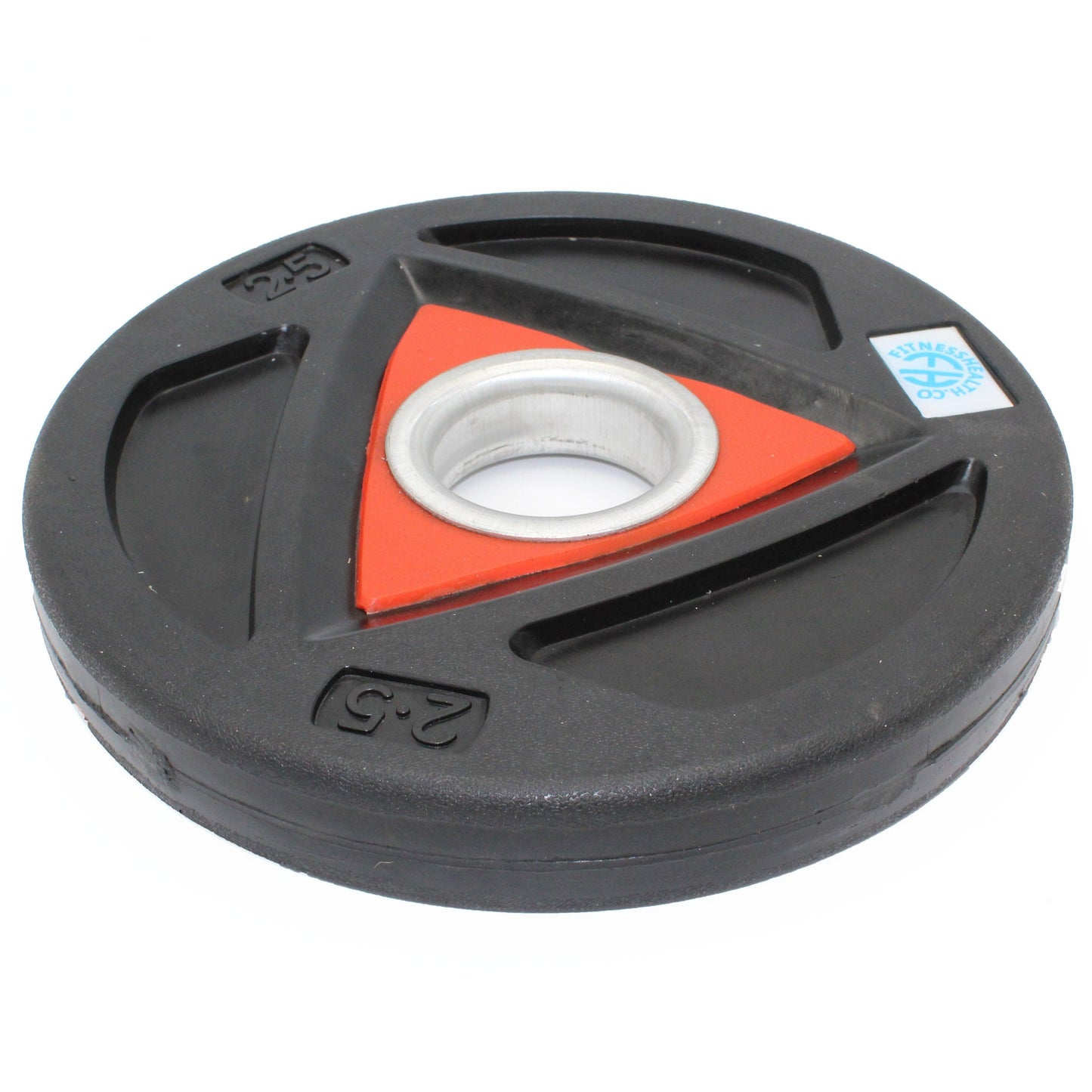FH Olympic Rubber Weighted Plates 2'' Tri Grip - Fitness Health