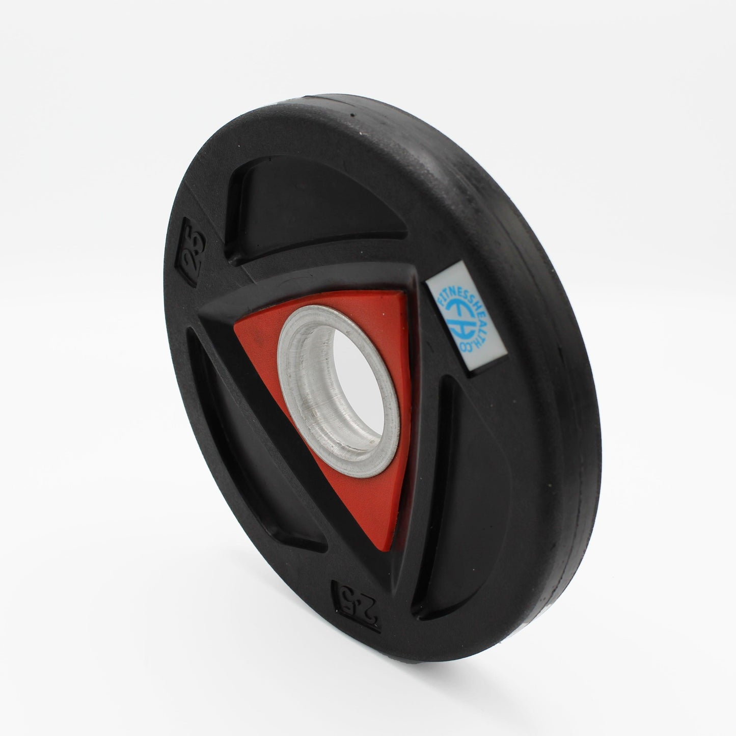 FH Olympic Rubber Weighted Plates 2'' Tri Grip - Fitness Health