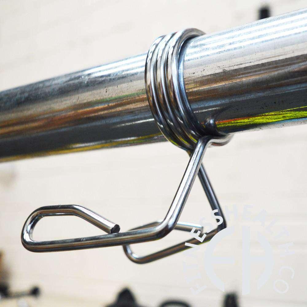 Olympic Spring Barbell Collars - Fitness Health
