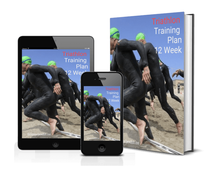 Olympic Triathlon Training Plan 12 week Ebook - Fitness Health 