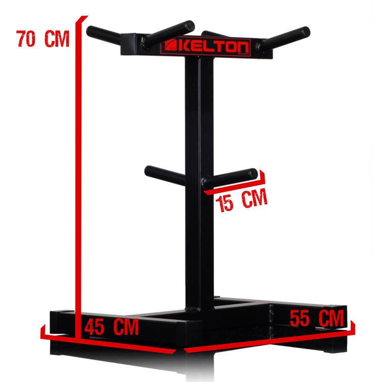 Weight Tree Rack Plate Storage Kelton - Fitness Health 