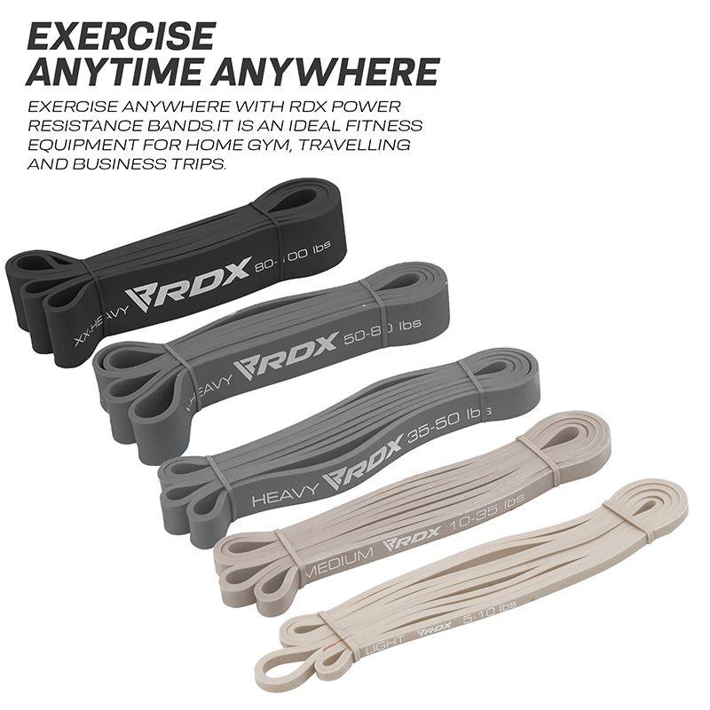 RDX Resistance Bands Heavy Duty Loop Assist Body Stretching Bands - Fitness Health