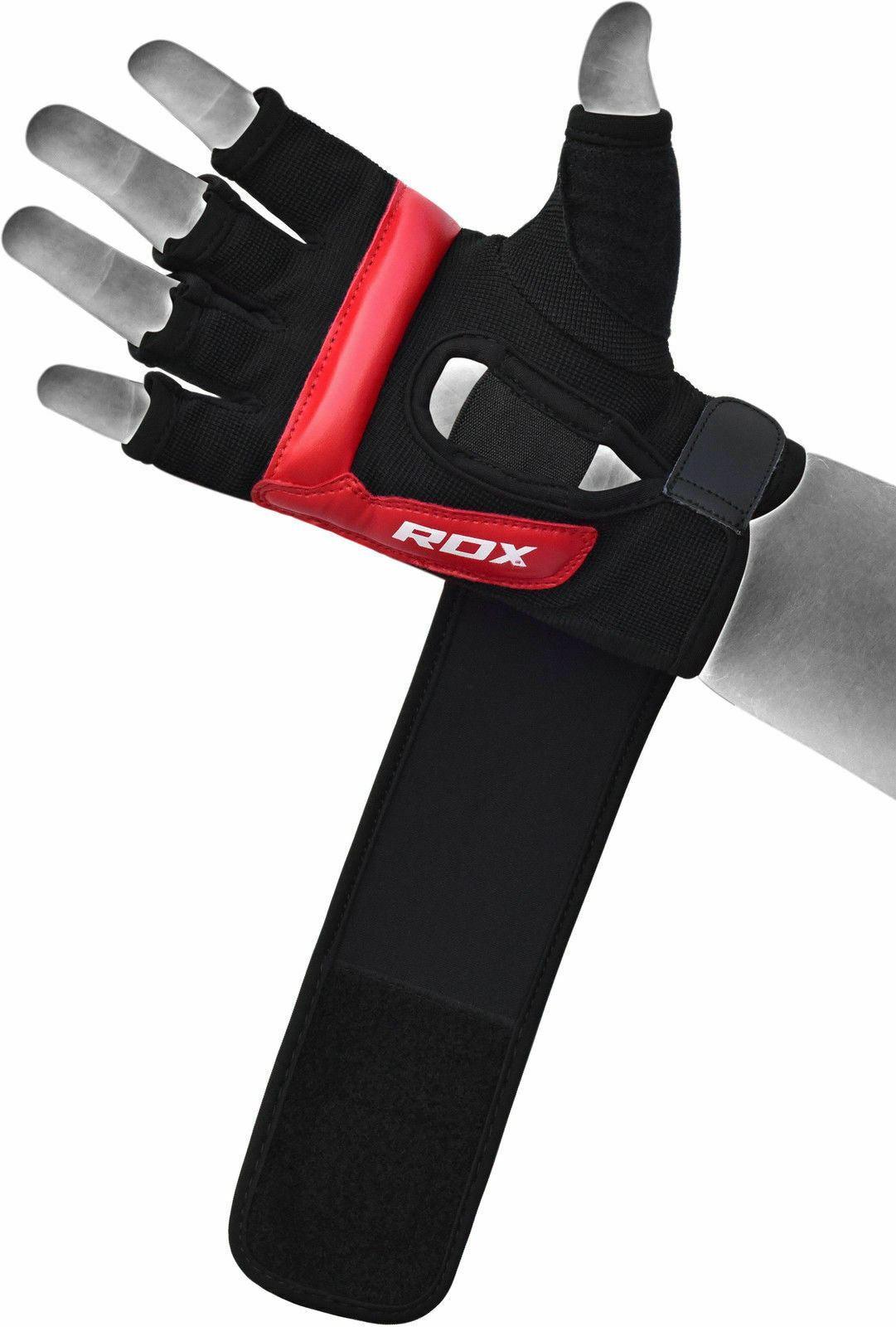 RDX T1 Large Red LeatherX Taekwondo Gloves - Fitness Health