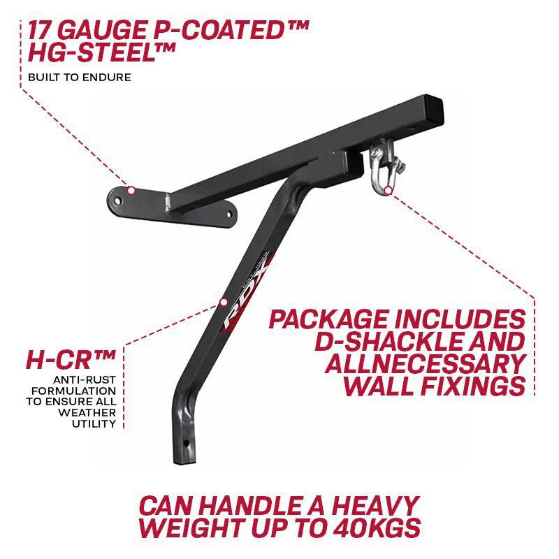 RDX X1 PUNCH BAG STEEL WALL BRACKET - Fitness Health