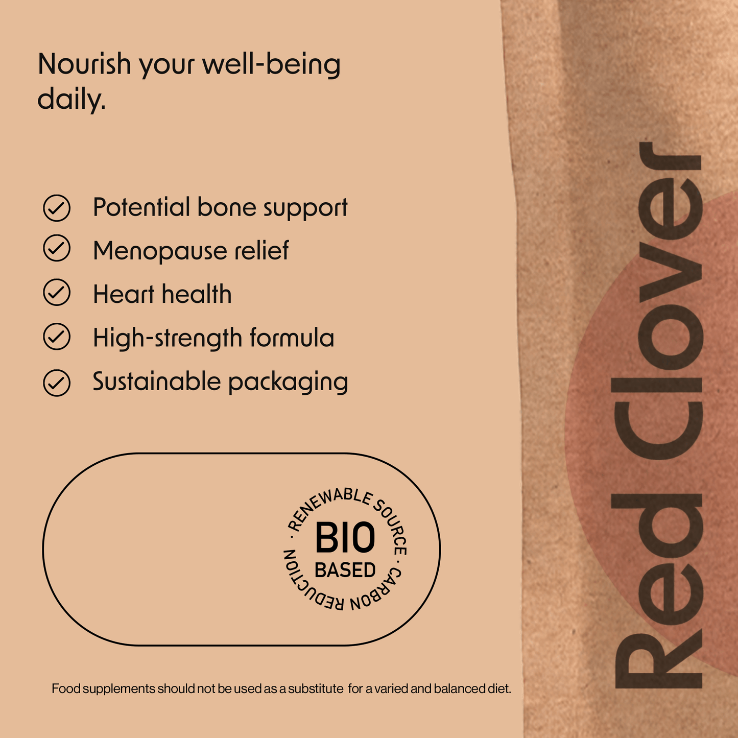 Red Clover Extract 1000mg Tablets Vegan - Fitness Health