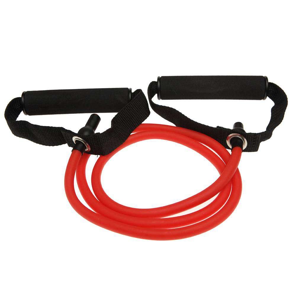 Resistance Exercise Band Medium with Foam Door Anchor - Fitness Health